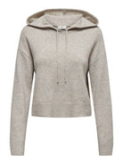 JDYRUE LIFE L/S SHORT HOOD PUL KNT NOOS