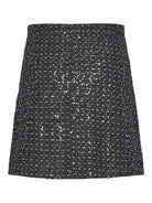 PCROBERTA HW MINI SEQUINS DENIM SKIRT