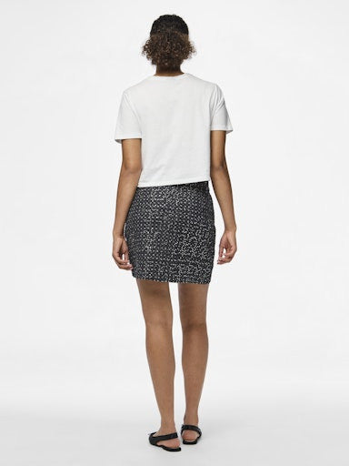 PCROBERTA HW MINI SEQUINS DENIM SKIRT