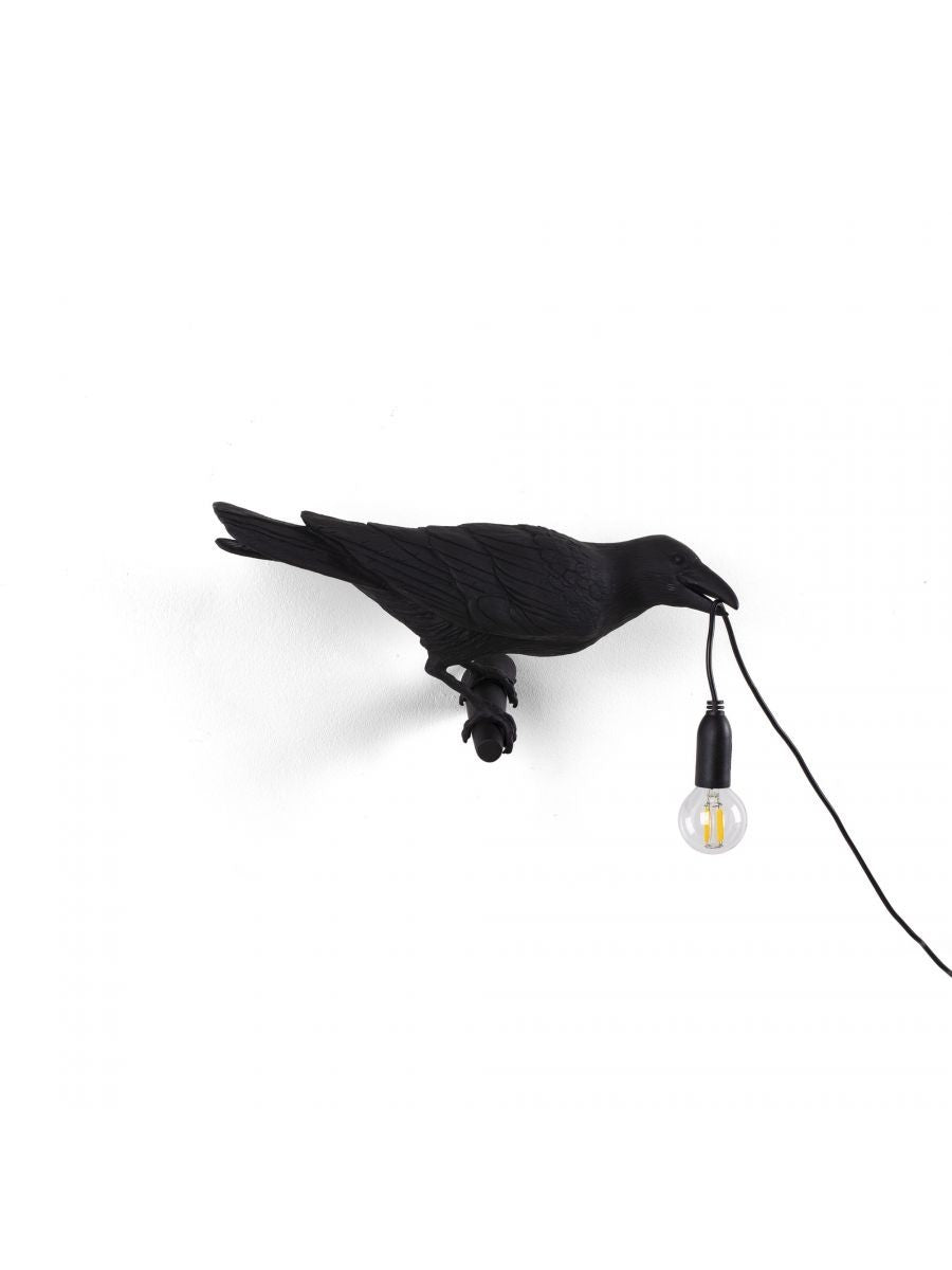 Lampe corbeau seletti a accroché (Droite)