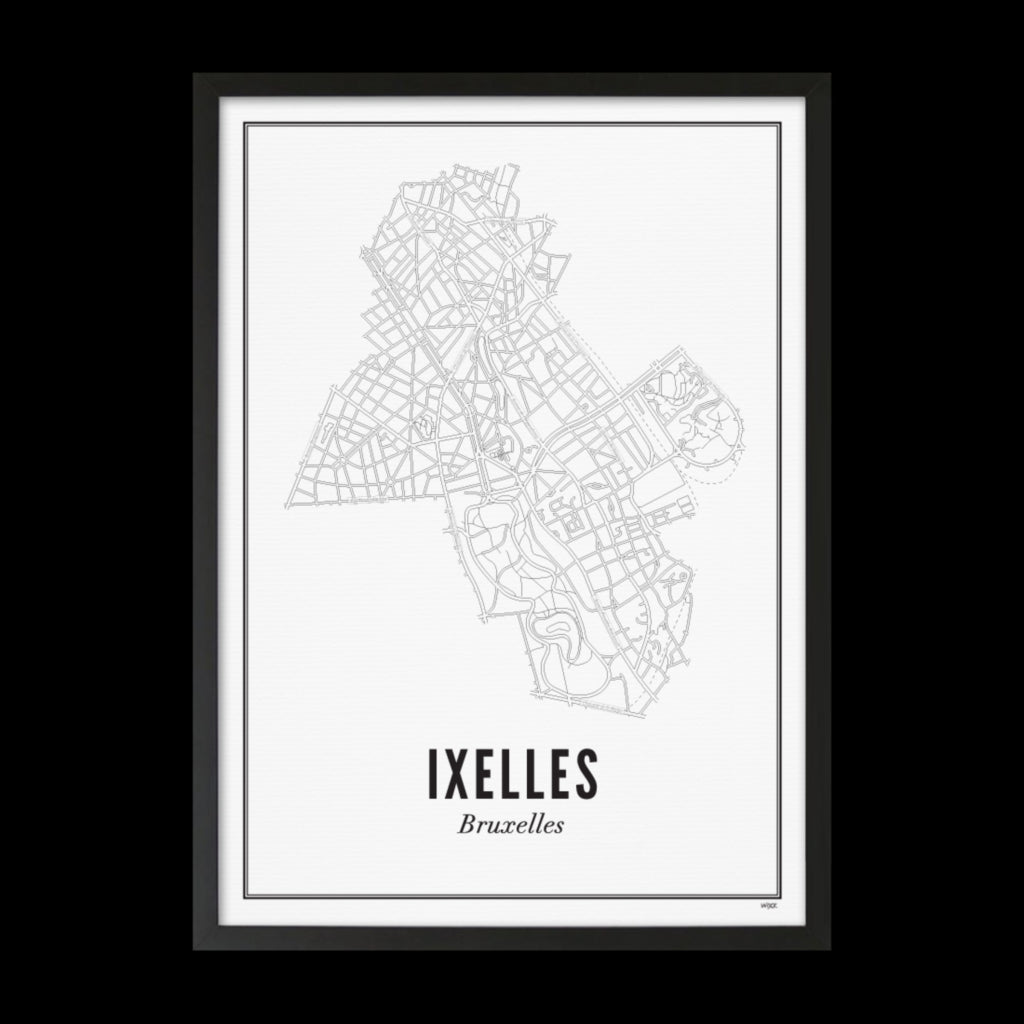 Print Ixelles 30x40cm